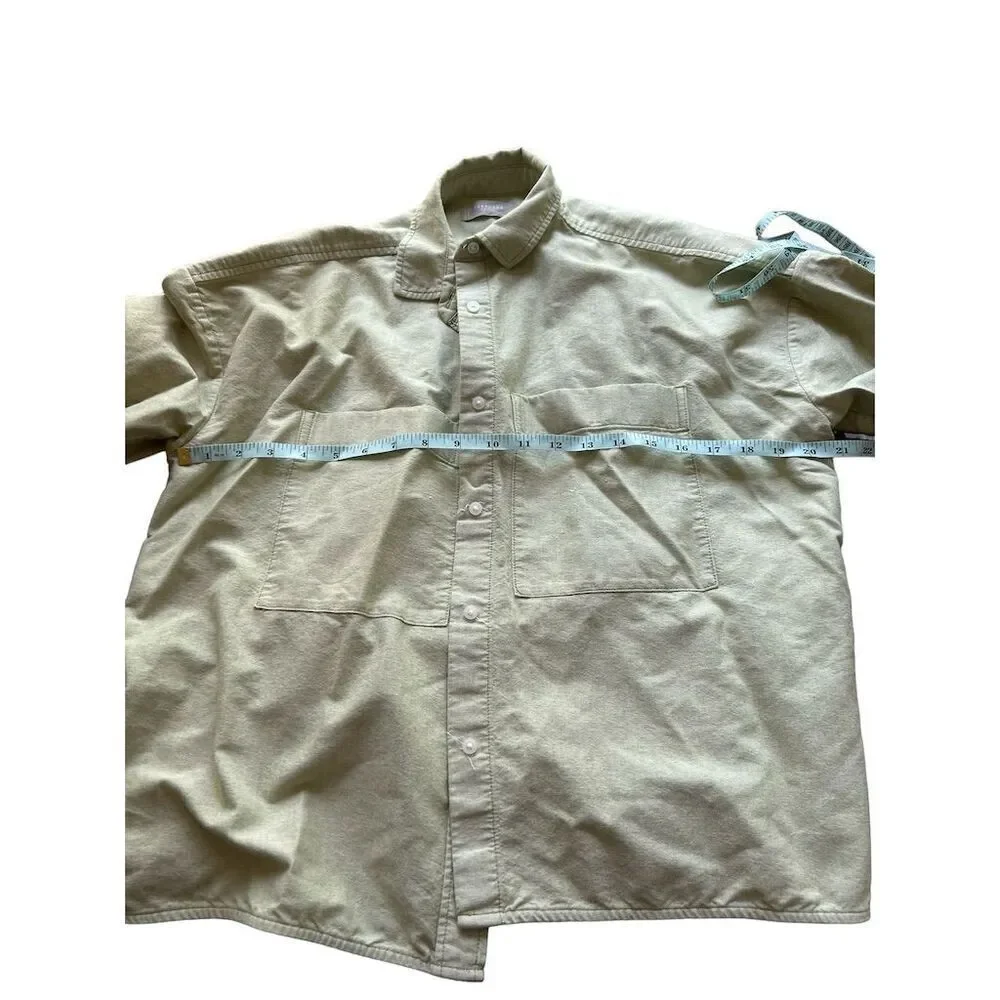 Everlane Men sage green  Button-Up Shirt Size‎ S Long Sleeve Relaxed Fit